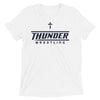 St. James Wrestling (Front Design Only) Unisex Tri-Blend T-Shirt