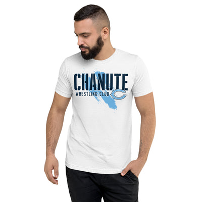 Chanute Wrestling Club Unisex Tri-Blend T-Shirt