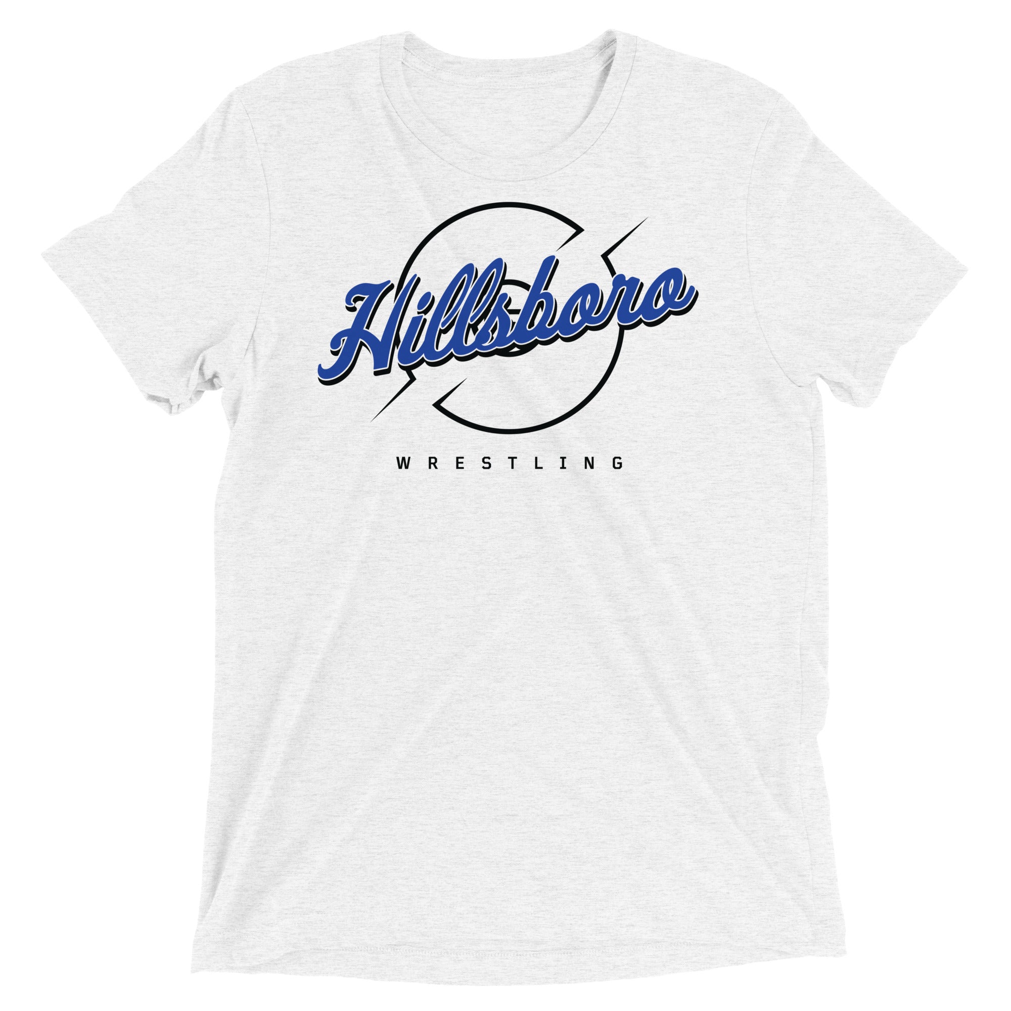 Hillsboro HS Wrestling Unisex Tri-Blend T-Shirt