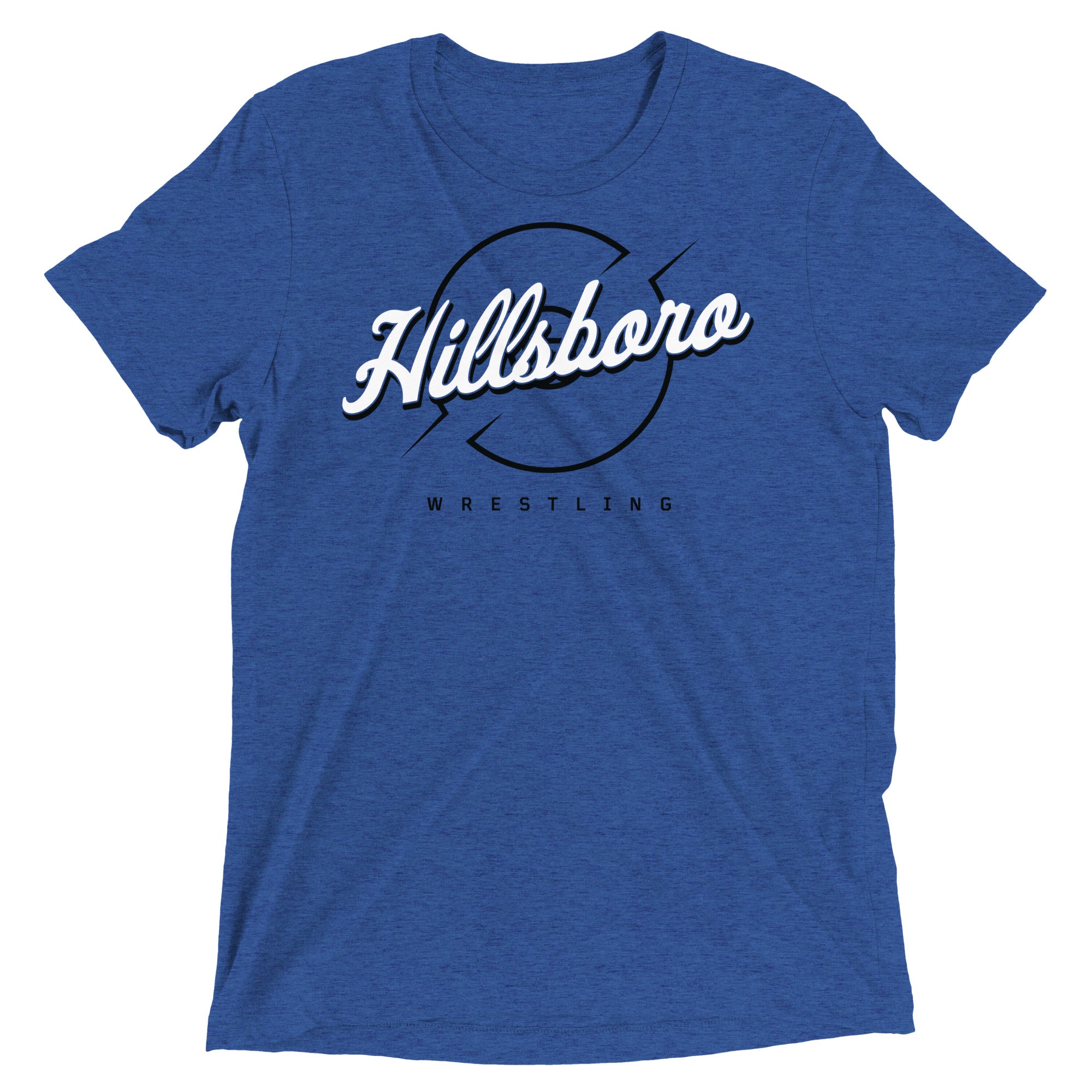 Hillsboro HS Wrestling Unisex Tri-Blend T-Shirt