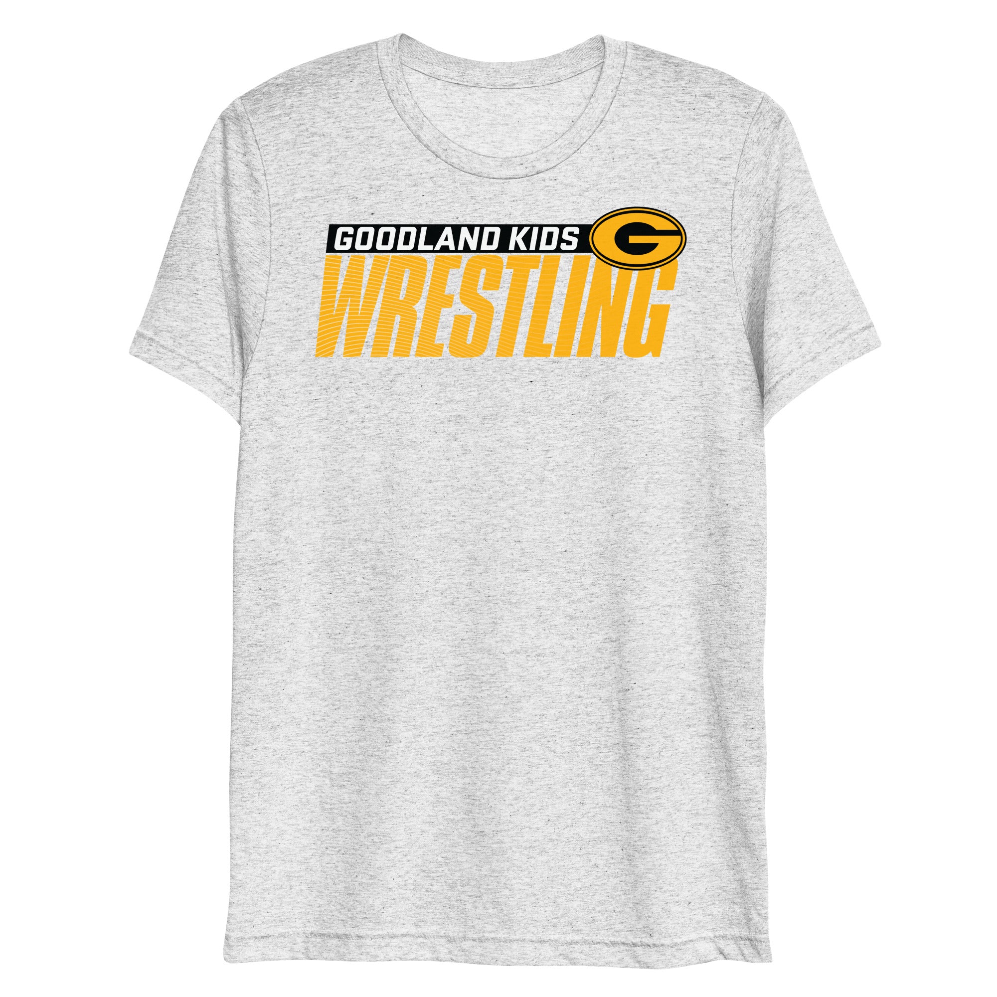 Goodland Kids Wrestling Unisex Tri-Blend T-Shirt