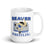 Pratt Community College Beaver Wrestling KS White Glossy Mug
