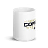 Penn Manor Comets Wrestling  White Glossy Mug
