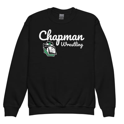 Chapman Wrestling Youth Crew Neck Sweatshirt
