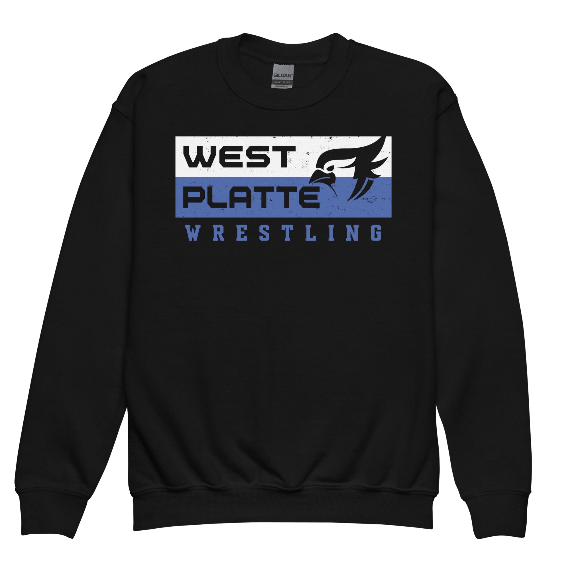 West Platte Wrestling Youth Crew Neck Sweatshirt
