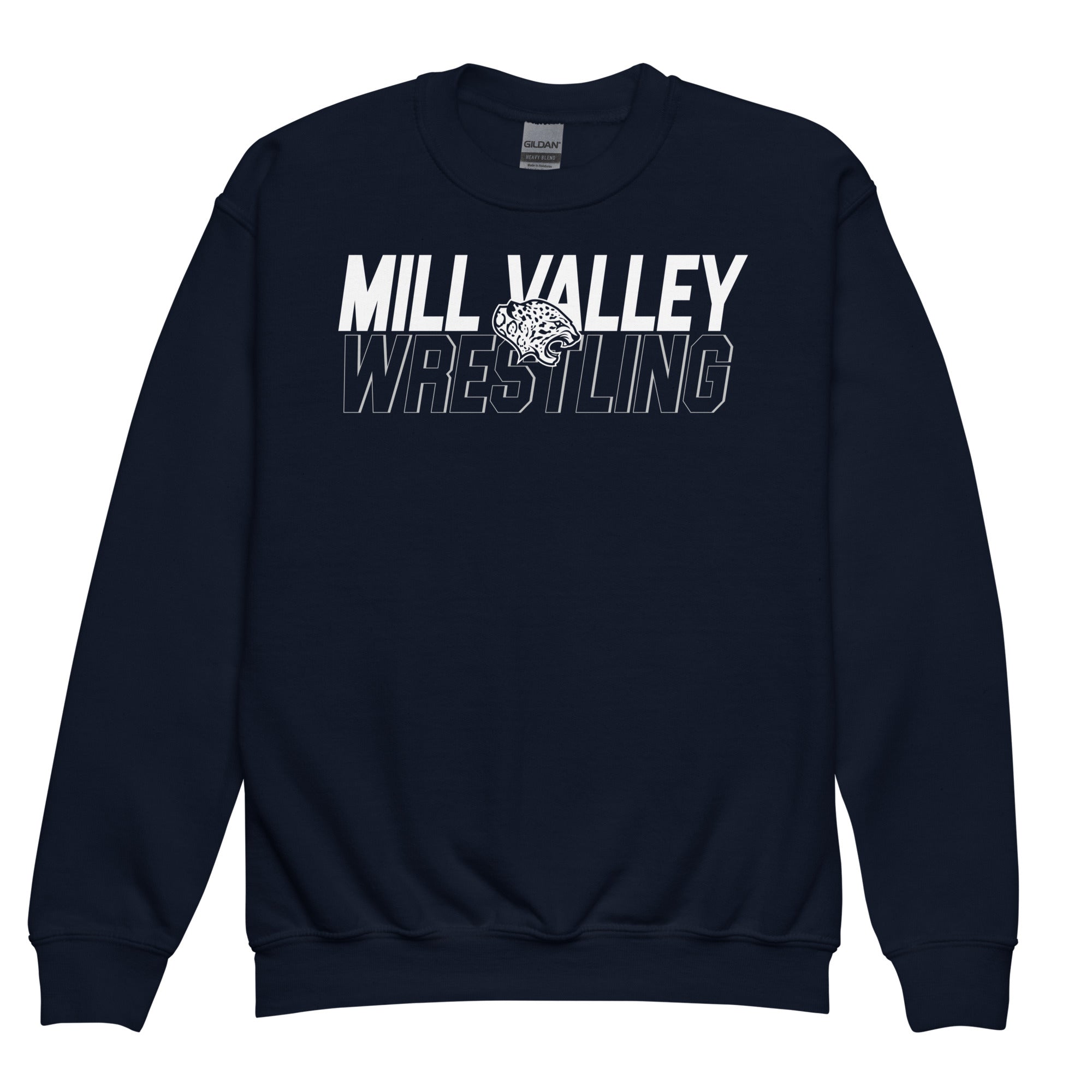 Mill Valley Wrestling Youth Crewneck Sweatshirt