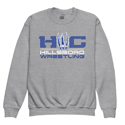Hillsboro Wrestling Club Youth Crewneck Sweatshirt
