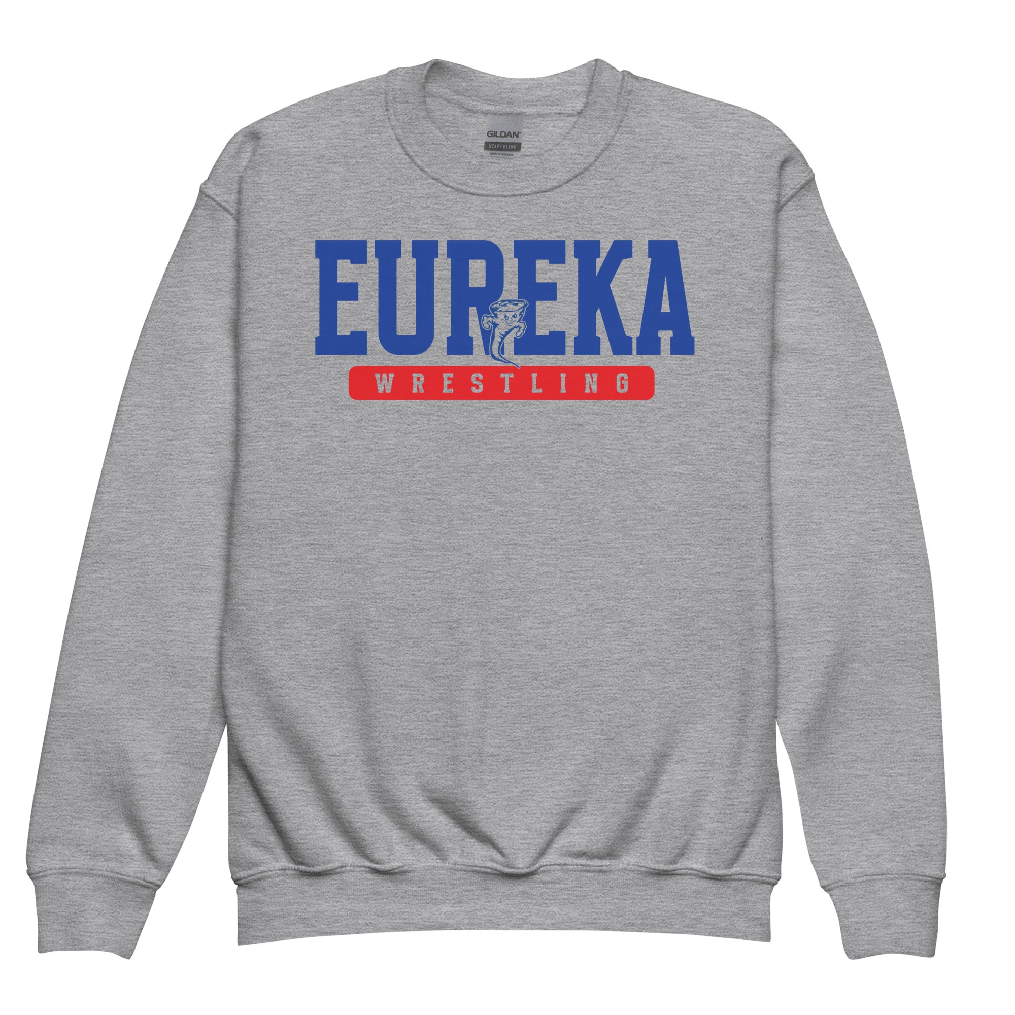 Eureka Wrestling  Youth Crewneck Sweatshirt