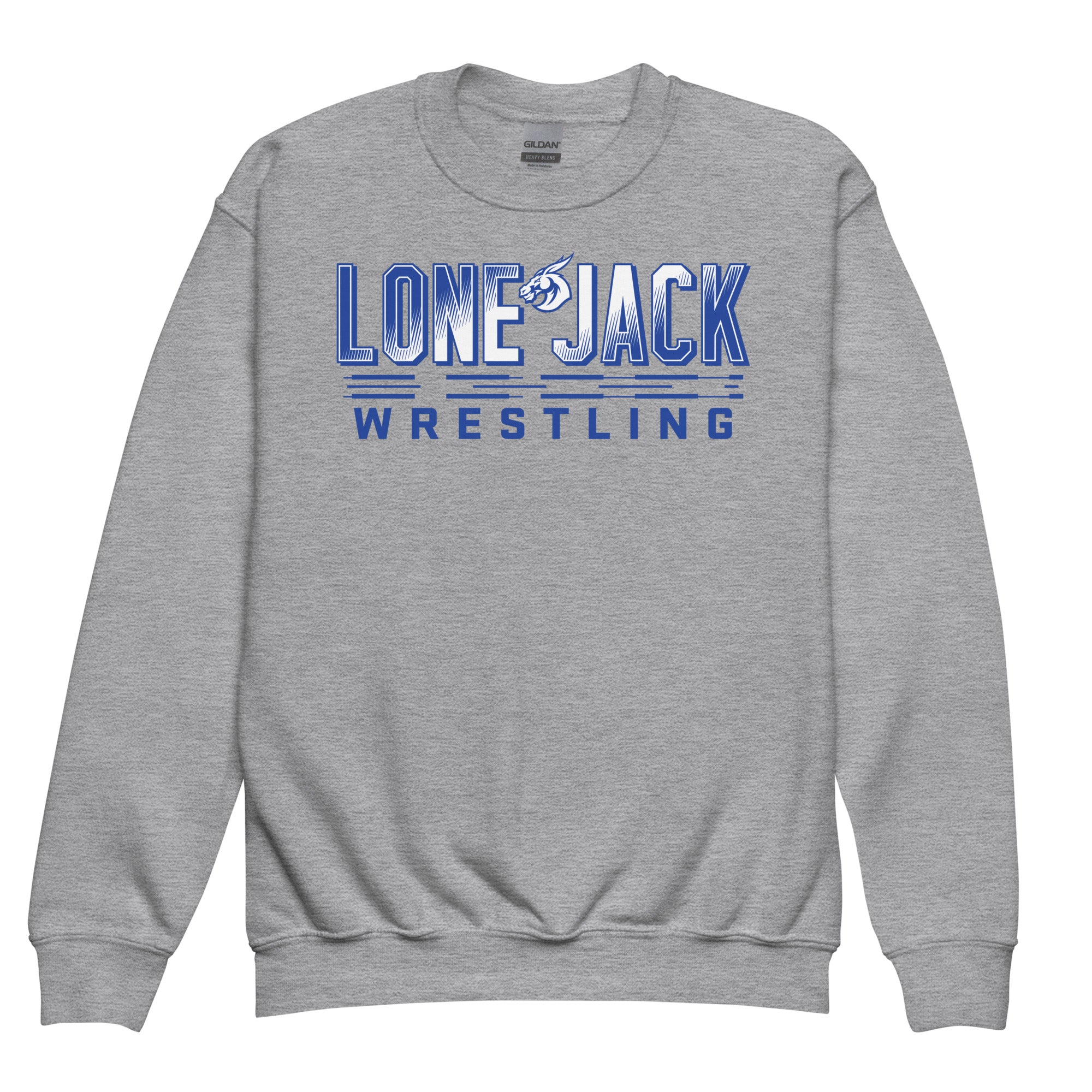 Lone Jack Wrestling Youth Crew Neck Sweatshirt