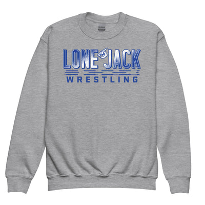 Lone Jack Wrestling Youth Crew Neck Sweatshirt