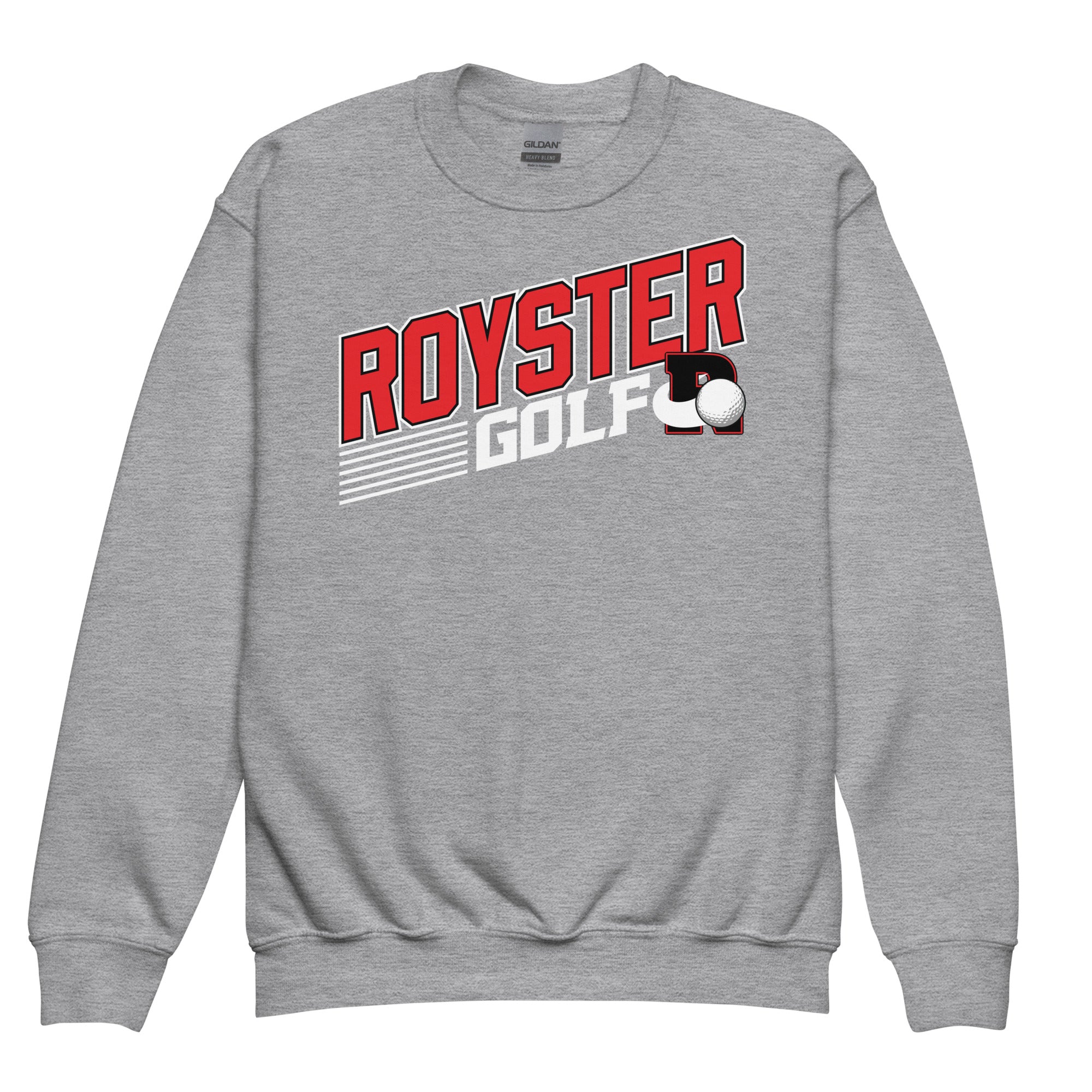 Royster Rockets Golf Youth Crew Neck Sweatshirt