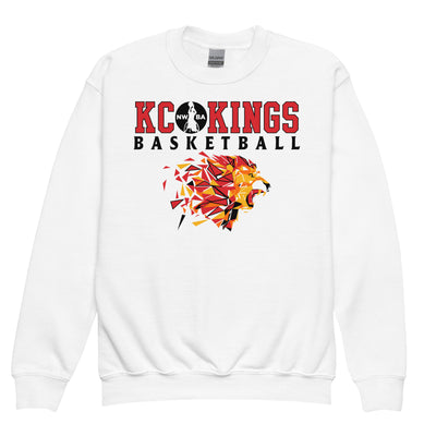 KC Kings Basketball Youth Crew Neck Sweatshirt
