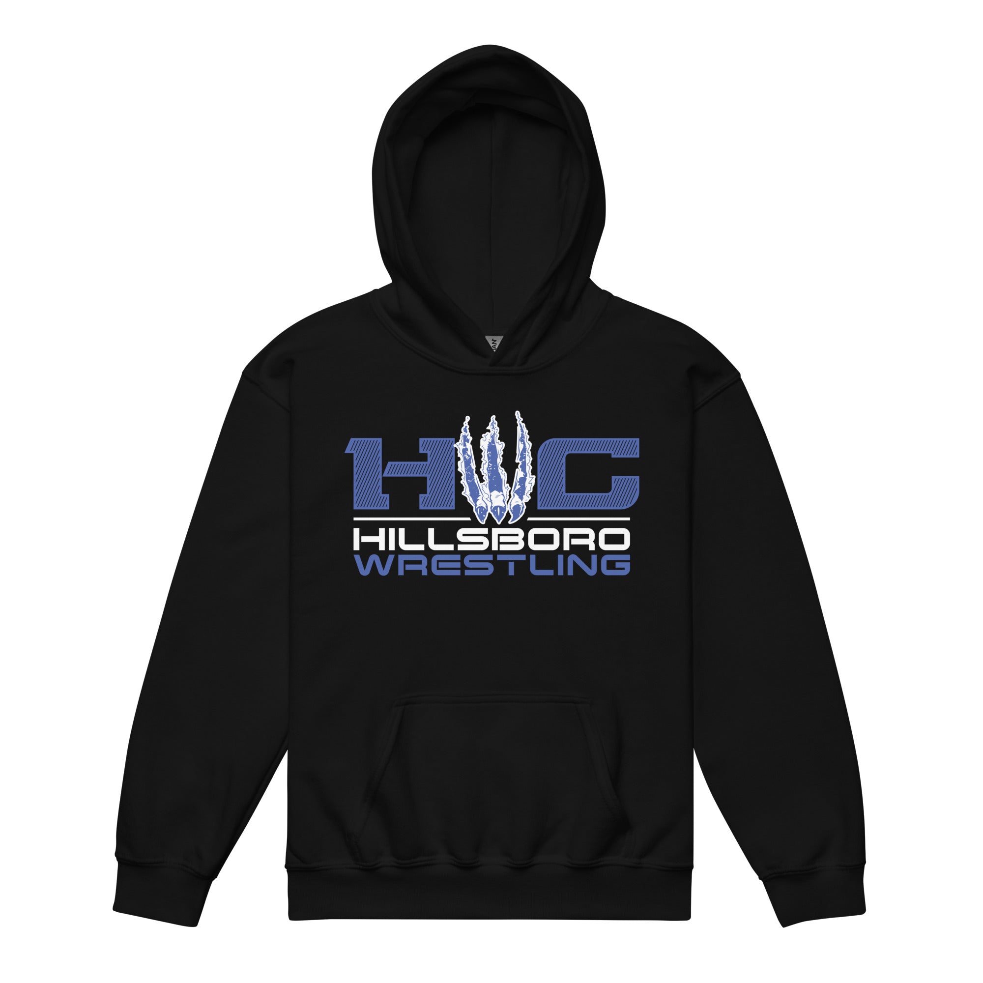 Hillsboro Wrestling Club Youth Heavy Blend Hooded Sweatshirt