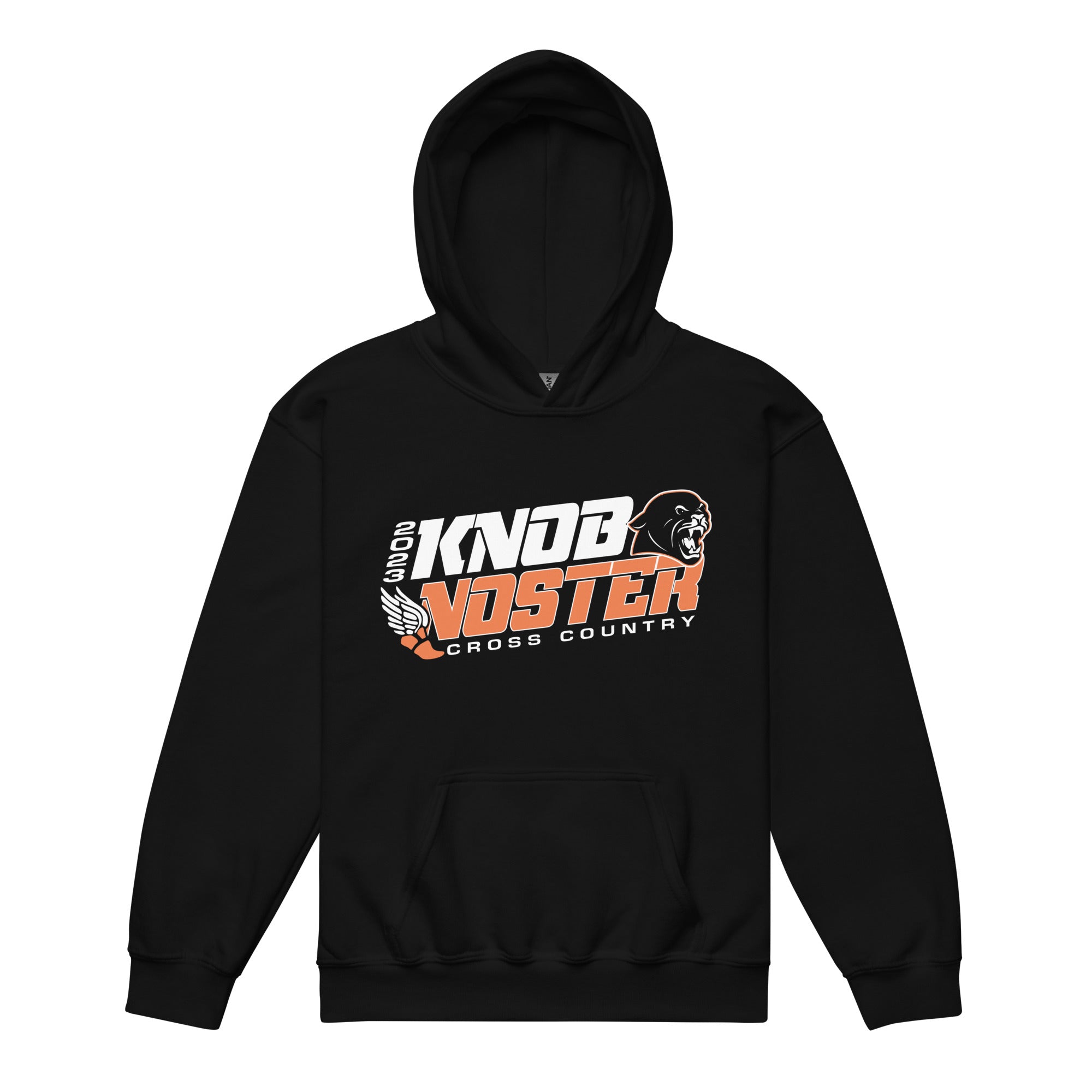 Knob Noster Cross Country Youth Heavy Blend Hooded Sweatshirt
