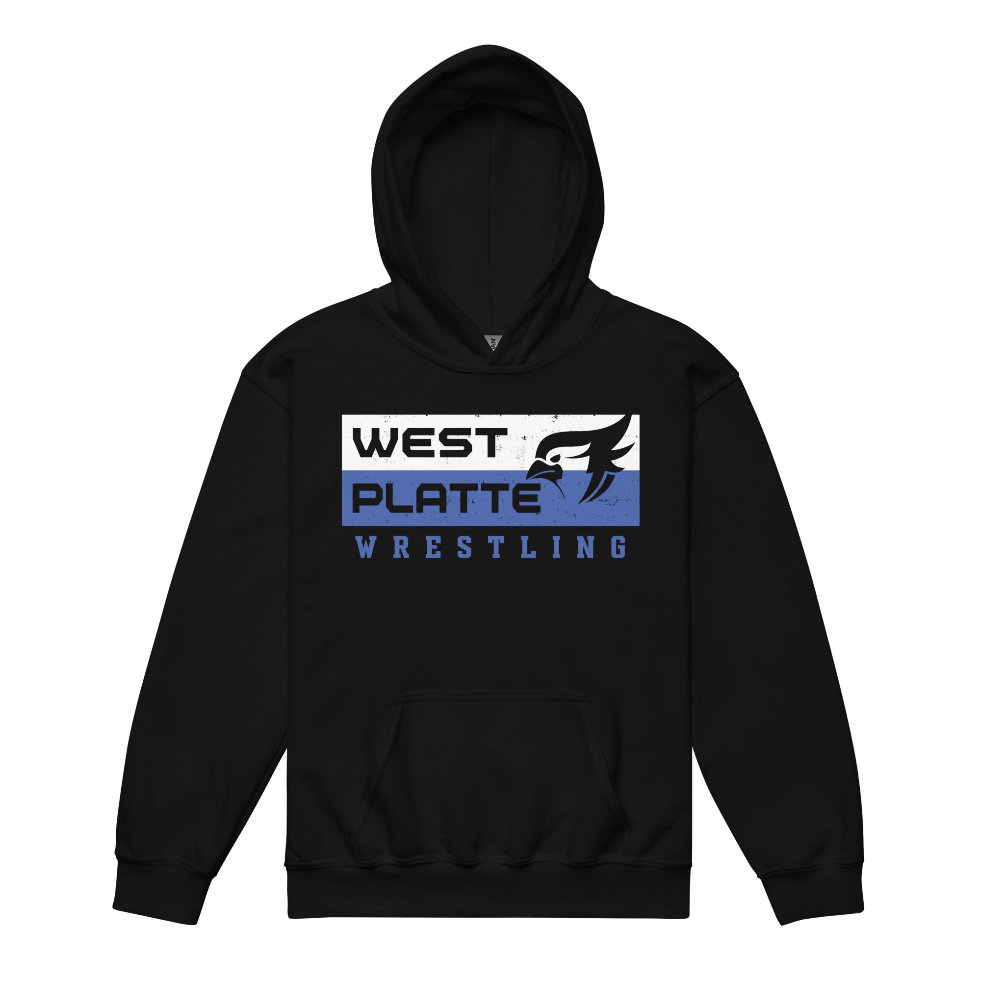West Platte Wrestling Youth Heavy Blend Hooded Sweatshirt