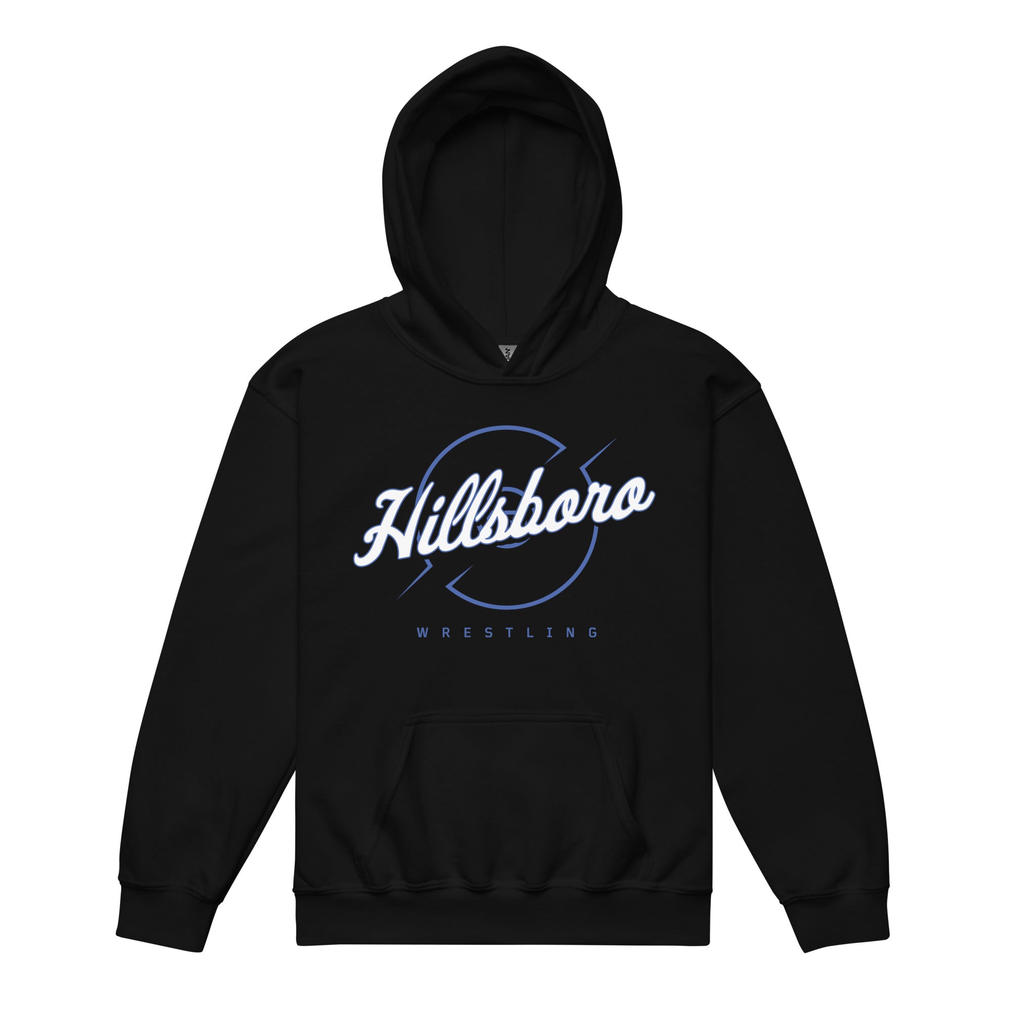 Hillsboro HS Wrestling Youth Heavy Blend Hooded Sweatshirt
