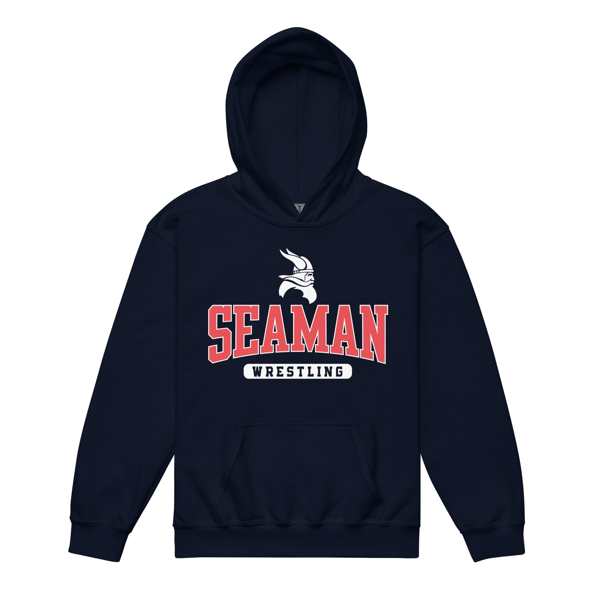 Topeka Seaman Wrestling Youth Heavy Blend Hooded Sweatshirt