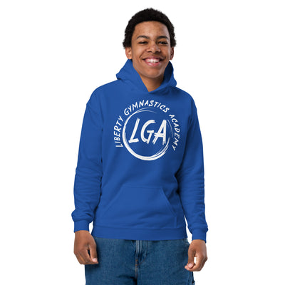 Liberty Gymnastics Academy Youth Heavy Blend Hooded Sweatshirt