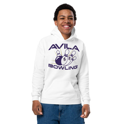 Avila University Bowling Youth Heavy Blend Hooded Sweatshirt