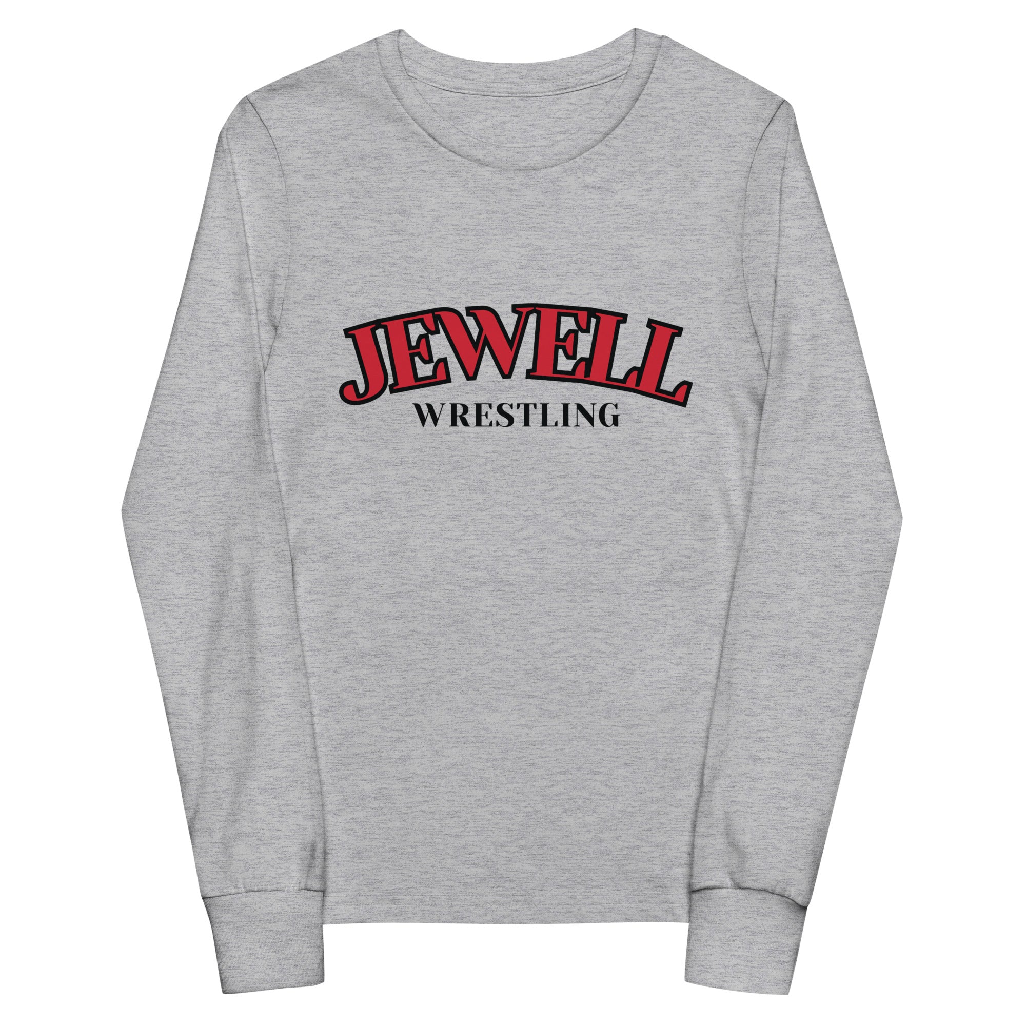 William Jewell Wrestling Jewell Arch Youth Long Sleeve Tee