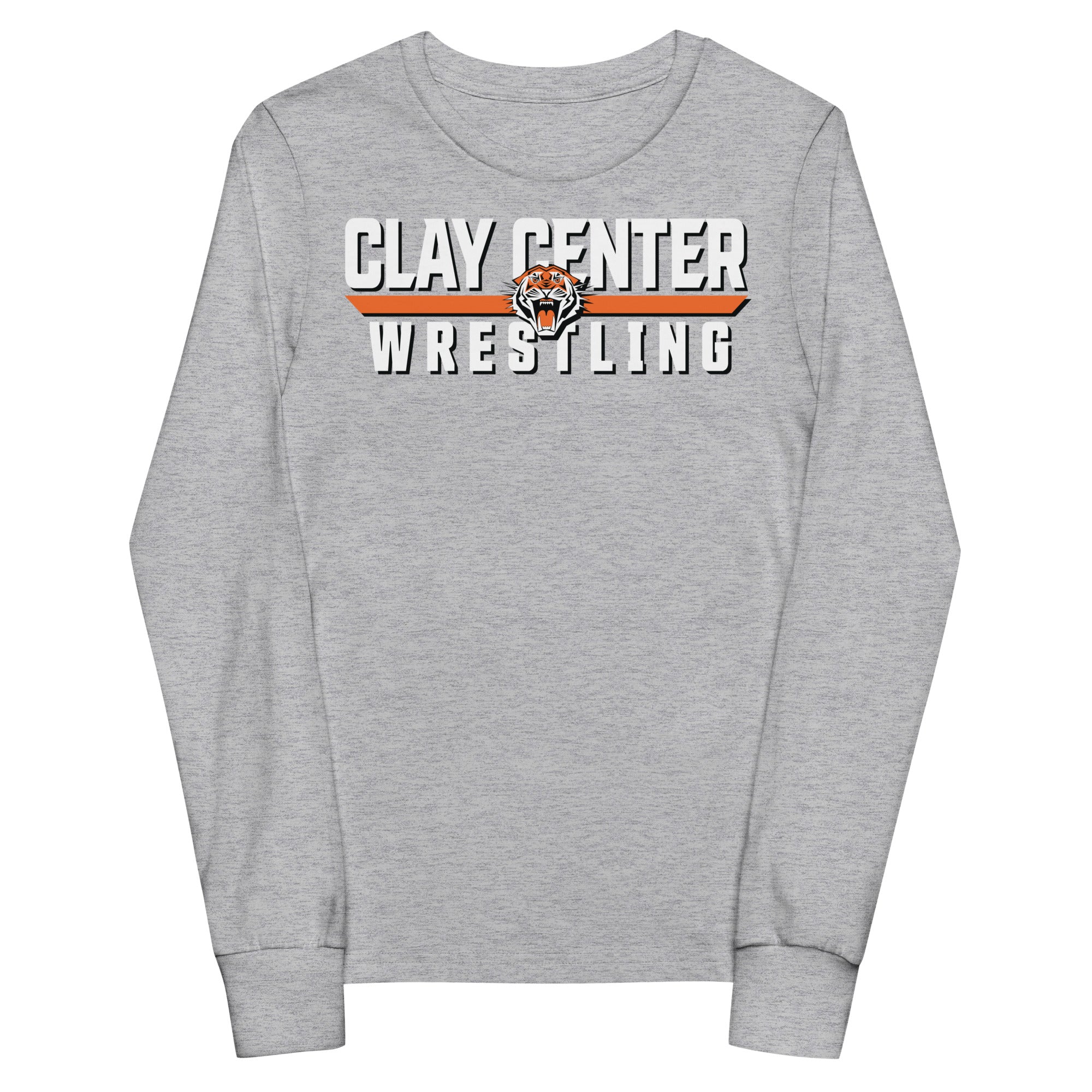 Clay Center Wrestling Youth Long Sleeve Tee