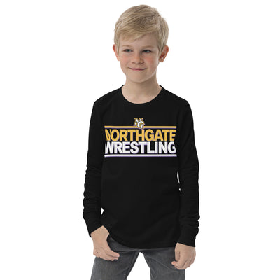 Northgate Middle School - Wrestling Youth Long Sleeve Tee