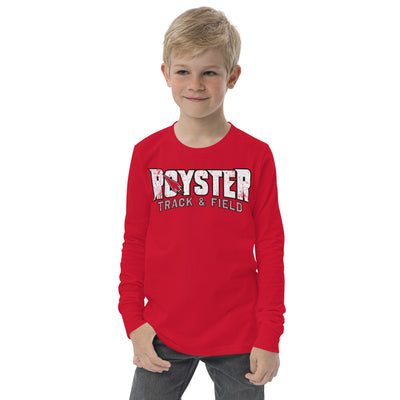 Royster Rockets Track & Field Youth Long Sleeve Tee