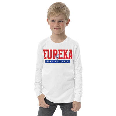Eureka Wrestling  Youth Long Sleeve Tee