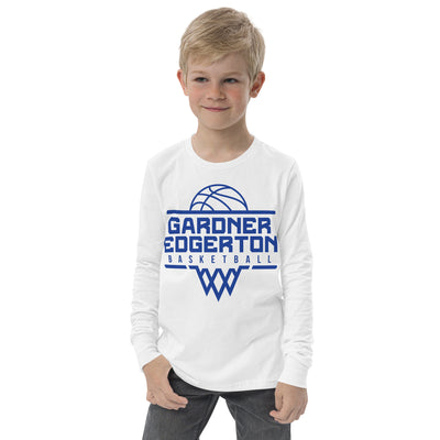Gardner Edgerton Girl's Basketball Youth Long Sleeve Tee