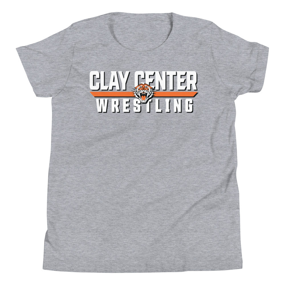 Clay Center Wrestling Youth Staple Tee