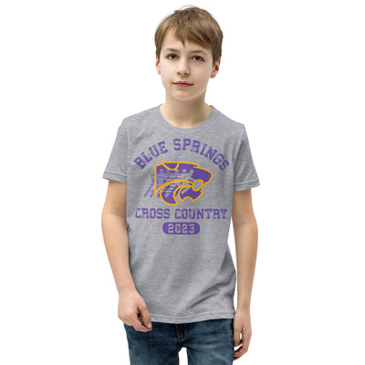 Blue Springs Cross Country Youth Staple Tee