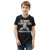 Summit Trail Middle School Wrestling  Front Design Only Youth Staple Tee
