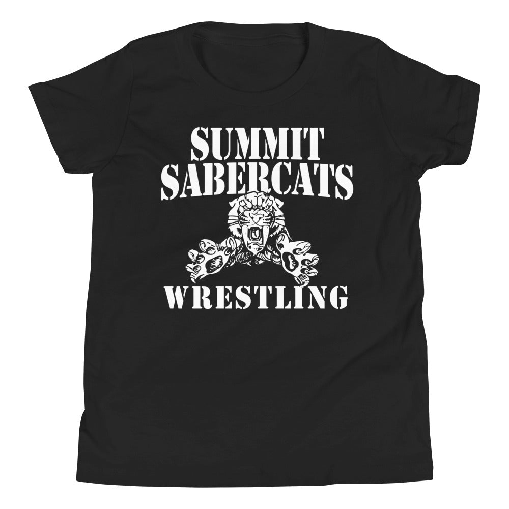 Summit Trail Middle School Wrestling  With Back Design Youth Staple Tee