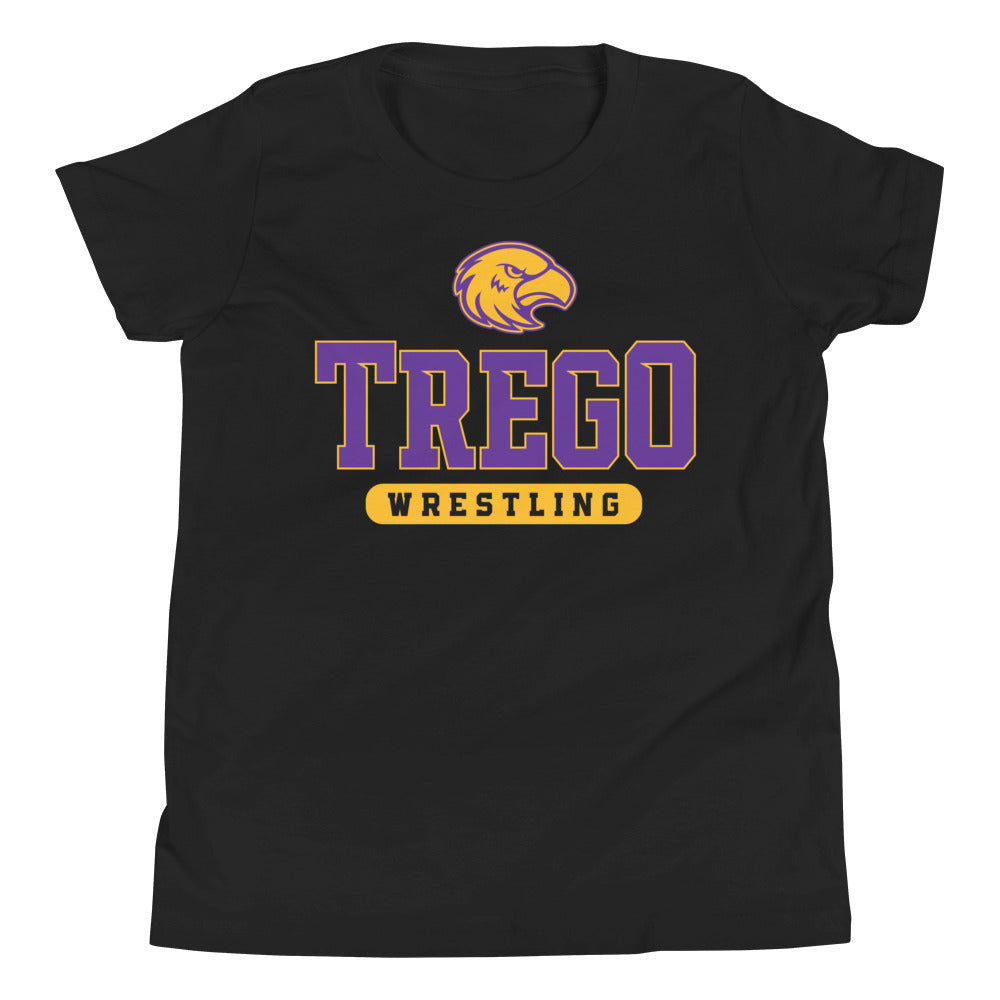 Trego Community High School Wrestling Youth Staple Tee