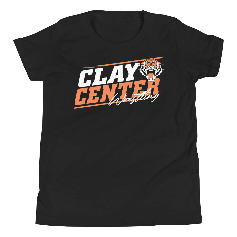 Clay Center Wrestling Youth Staple Tee