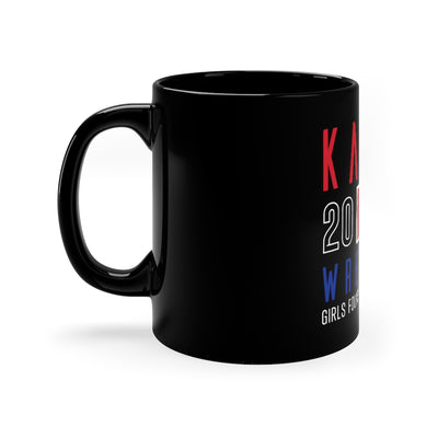 USAW KS Black Coffee Mug, 11oz