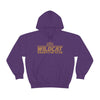 Wildcat Wrestling Club  Purple Unisex Heavy Blend™ Hooded Sweatshirt