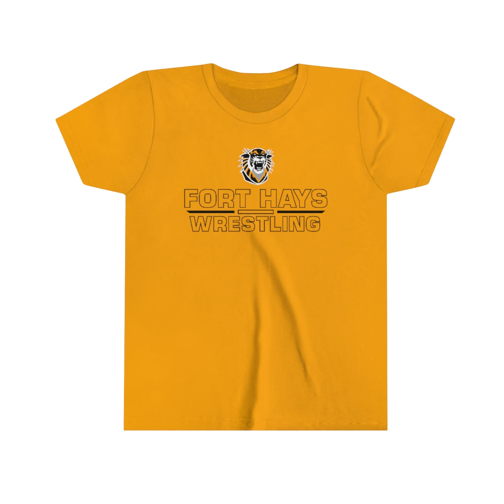Fort Hays State University Wrestling Youth Short Sleeve Tee