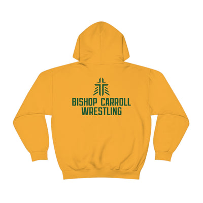 Bishop Carroll Wrestling (with back print) Unisex Heavy Blend™ Hooded Sweatshirt