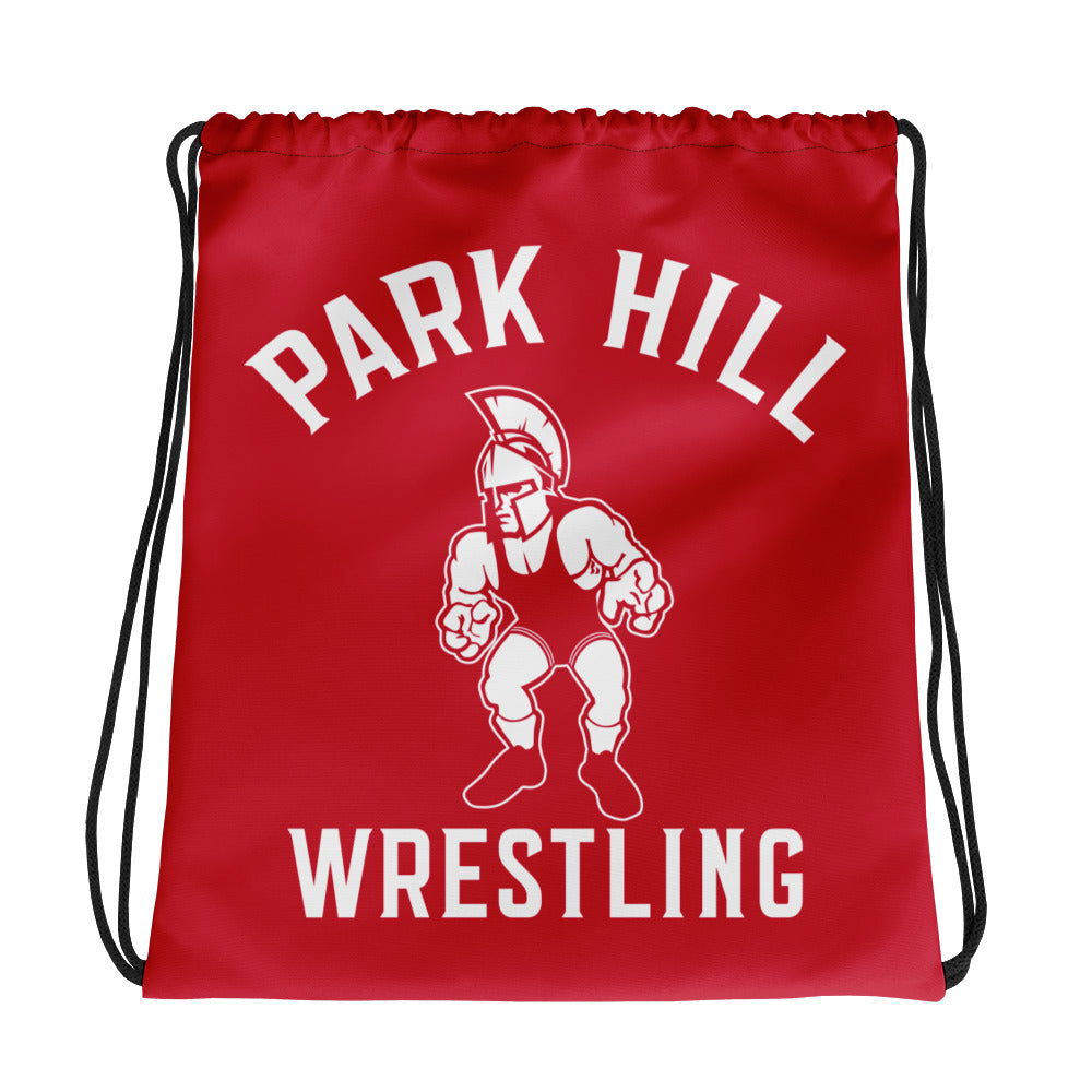 Park Hill Wrestling Drawstring Bag