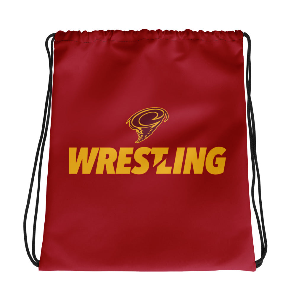 Denver Pride Wrestling Drawstring Bag