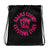 Keystone Stars Wrestling Club Pink All-Over Print Drawstring Bag