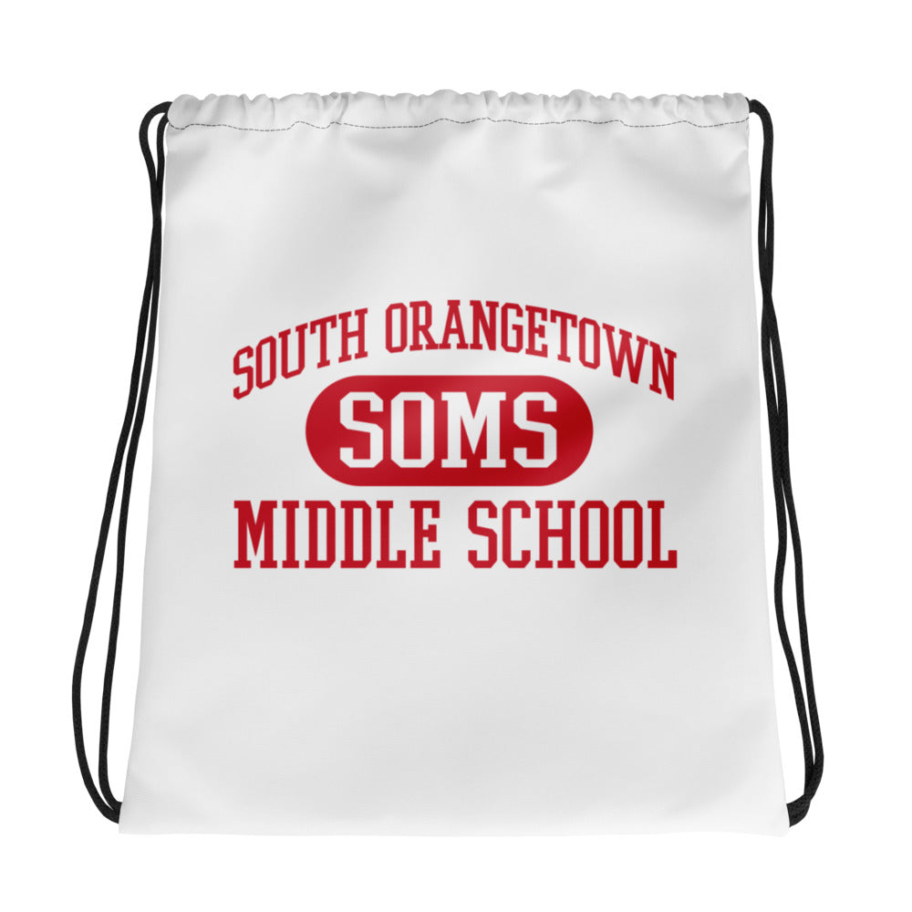 South Orangetown Middle School All-Over Print Drawstring Bag