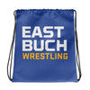 East Buchanan Wrestling All-Over Print Drawstring Bag