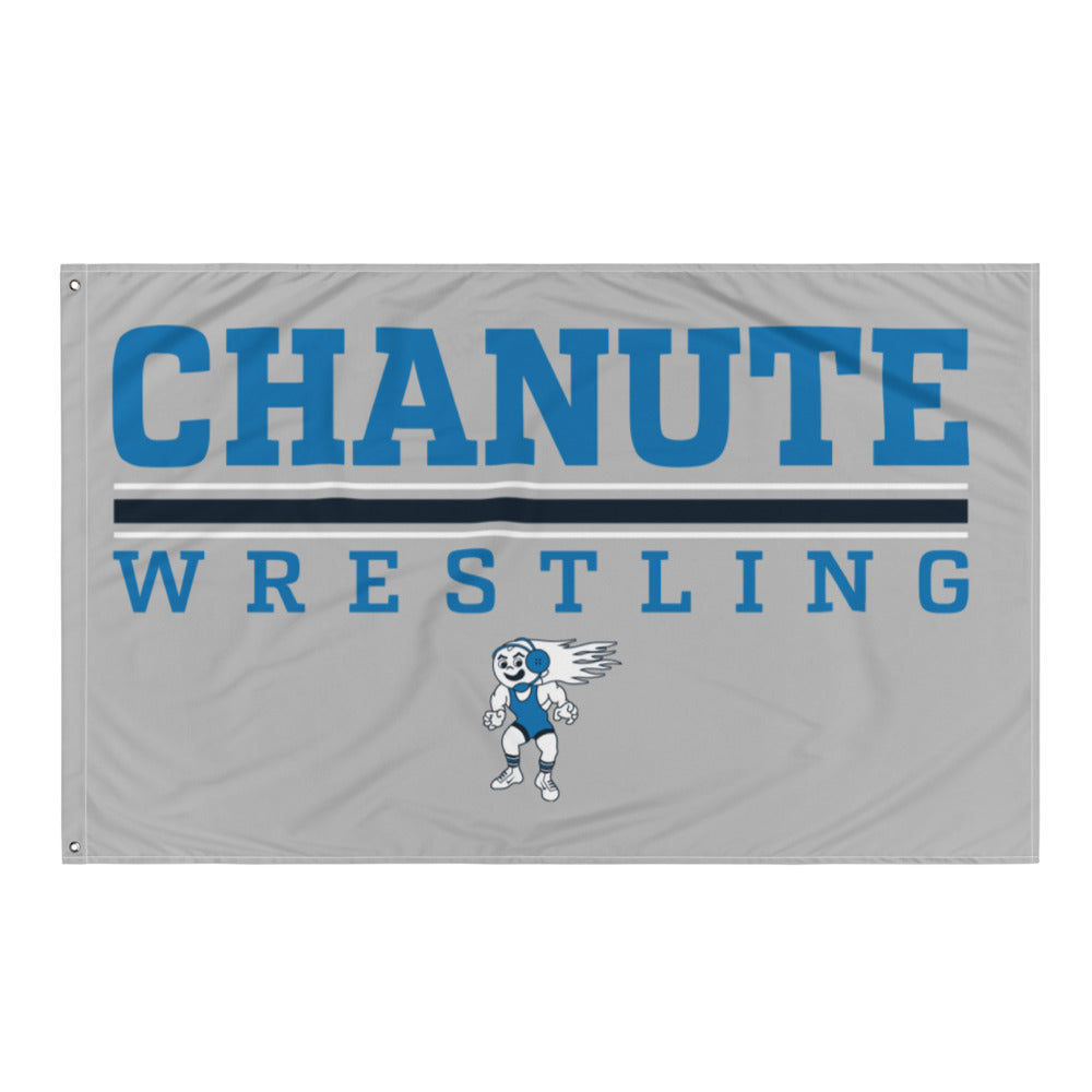 Chanute HS Wrestling Grey Flag
