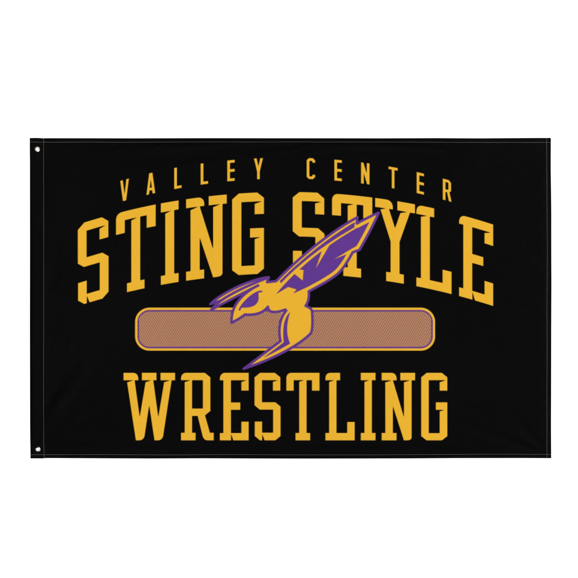 Valley Center Wrestling Club All-Over Print Flag