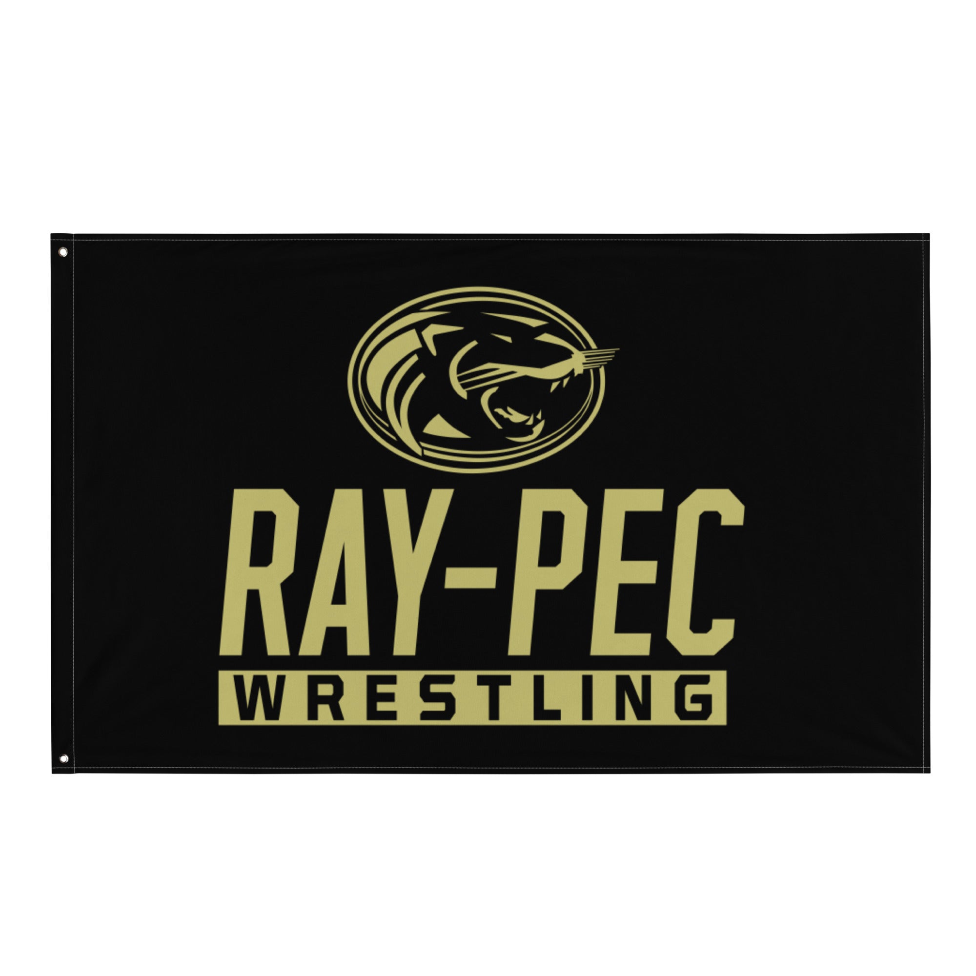 Ray Pec Wrestling All-Over Print Flag