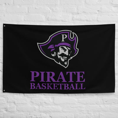 Piper Middle School Basketball All-Over Print Flag