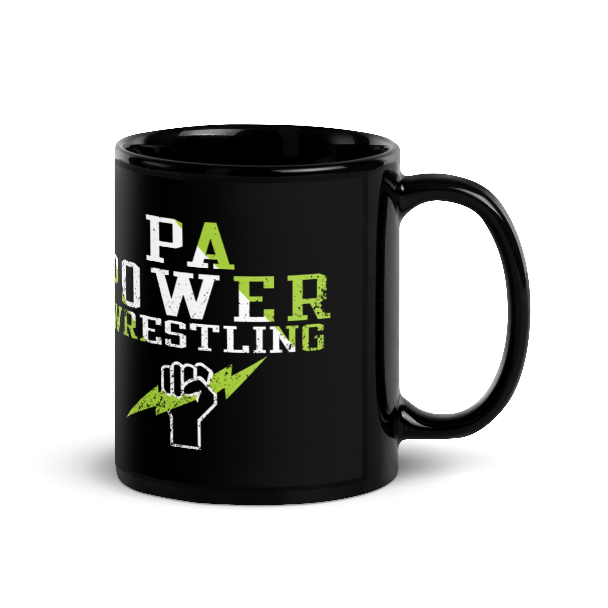 PA Power Black Glossy Mug