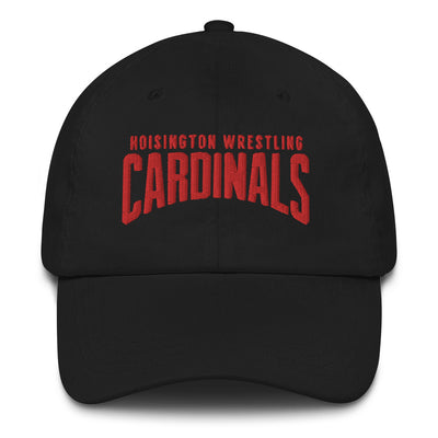Hoisington Cardinals Wrestling Dad hat